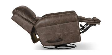 Maddie Swivel Glider Recliner - Tanner