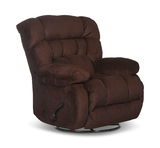 Daly Swivel Glider Recliner - Cranberry thumbnail 2