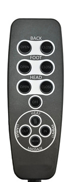 Jetson Zero Gravity Leather Power Recliner - Black