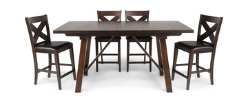Sheridan II Counter Table with 4 Counterstools