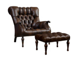 Leopold Chair & Ottoman Set thumbnail 1