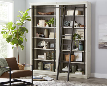 Redmond Linen Bookcase