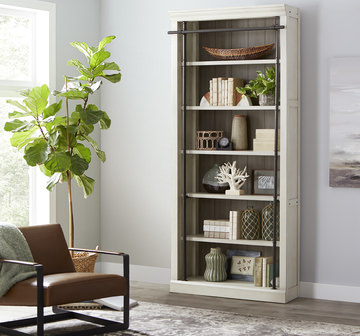 Redmond Linen Bookcase