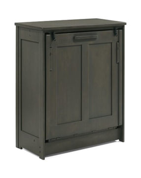 Cocoon Twin Murphy Cabinet with Tri Fold Gel Mattress