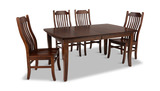 Easton Pike Leg Table With 4 Side Chairs thumbnail 2