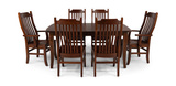 Easton Pike Leg Table with 4 Side Chairs and 2 Arm Chairs thumbnail 3