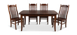 Easton Pike Leg Table With 4 Side Chairs thumbnail 4