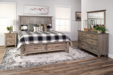 Maple Lane King Storage Bed