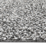 Taylor Light Grey/Grey/White Shag Area Rug thumbnail 4