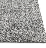 Taylor Light Grey/Grey/White Shag Area Rug thumbnail 2