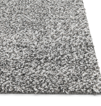 Taylor Light Grey/Grey/White Shag Area Rug