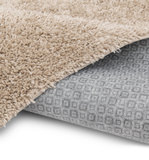Taylor Beige Shag Area Rug - 5′3″ x 7′0″ thumbnail 5