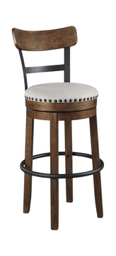 image Farmhouse Brown 30″ Swivel Bar Stool