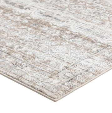 Rhodes 5′1″ x 7′5″ Taupe Area Rug