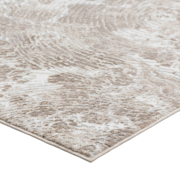 Rhodes 5′1″ x 7′5″ Taupe Area Rug