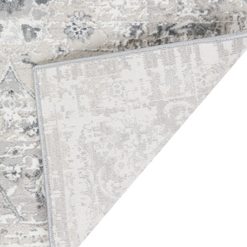 Rhodes 5′1″ x 7′5″ Silver Area Rug