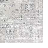 Rhodes 5′1″ x 7′5″ Silver Area Rug thumbnail 2