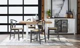 Palmer Counter Height Table With 4 Stools thumbnail 2