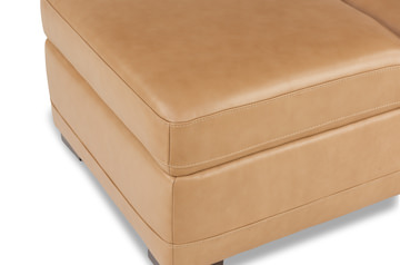 Cutler Leather Storage Ottoman