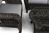 Glen River 4 Piece Wicker Porch Set thumbnail 3
