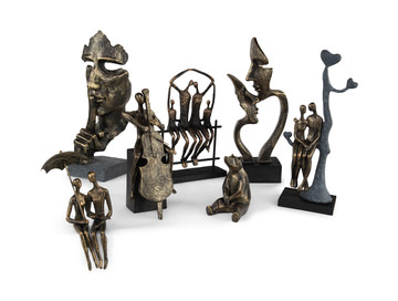 Cello Player Sculpture