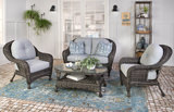 Glen River 4 Piece Wicker Porch Set thumbnail 4