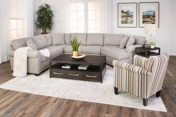 Odin 3 Piece Modular Sectional - Right Cuddler