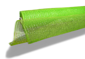 10″ Mesh Ribbon - Lime