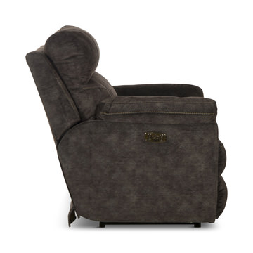 Verde Lay Flat Power Recliner - Smoke