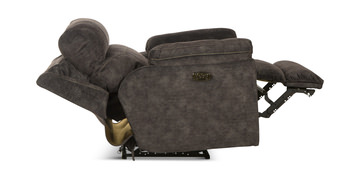 Verde Lay Flat Power Recliner - Smoke