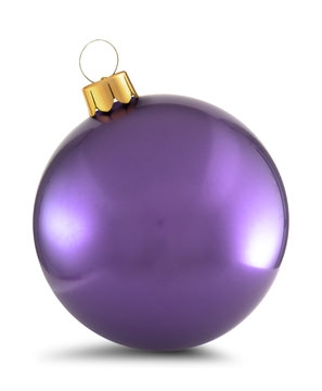 18″ Inflatable Ball Ornament - Purple