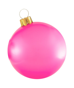 image 18″ Inflatable Ball Ornament - Pink