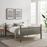 Trellis Full Bed - Pewter thumbnail 3