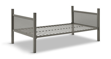 Trellis Bunk T/T Bed - Pewter