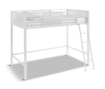 Trellis Twin White Loft - White