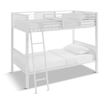 Trellis Bunk T/T Bed - White