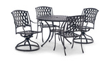 Bellmore 5 Piece Patio Dining Set thumbnail 1