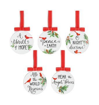 Cardina Chorus Ornament