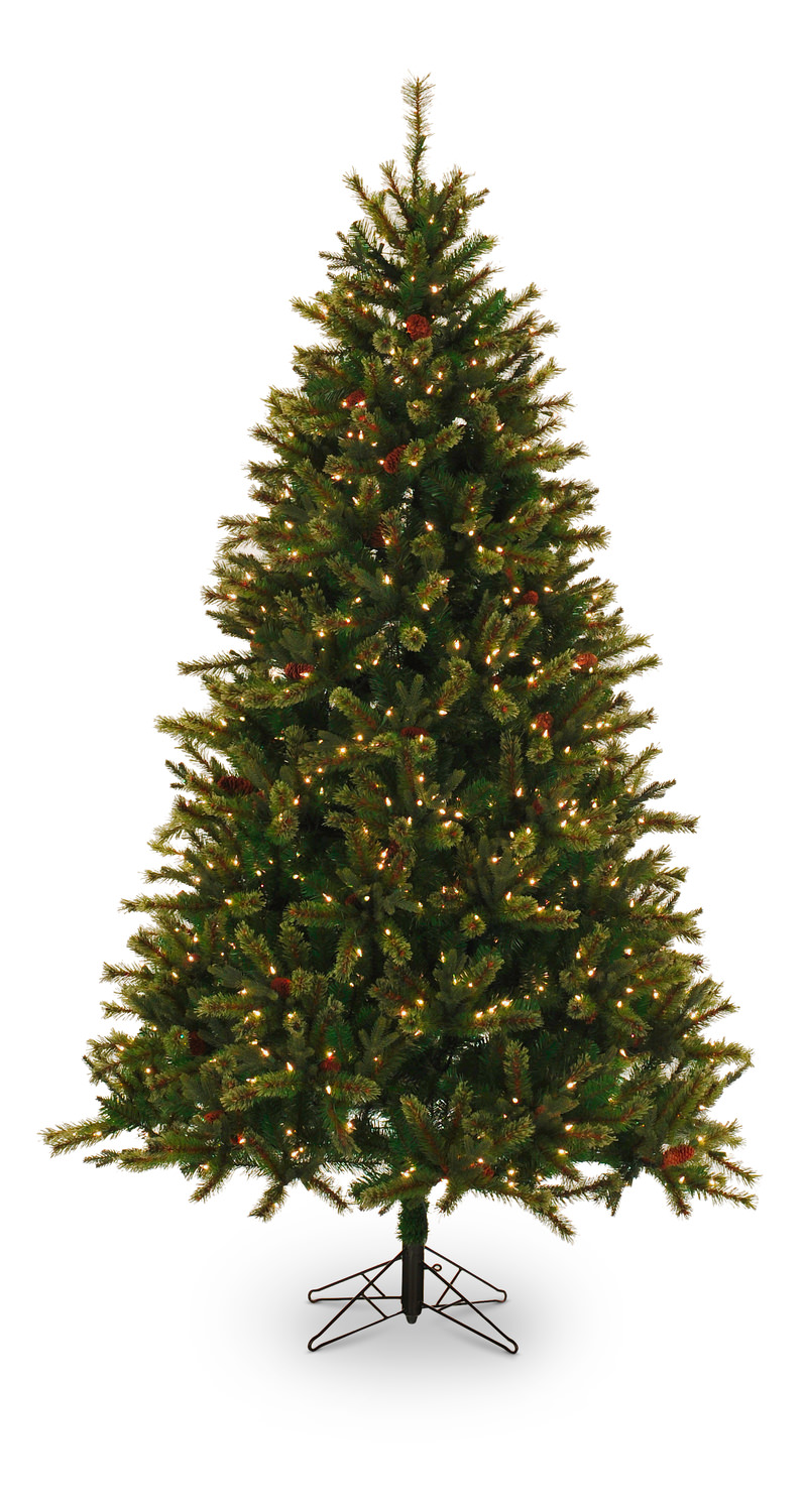 Pre lit on sale artificial tree