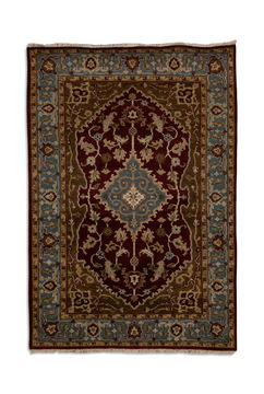 Hand Knotted 4′0″ X 6′0″ Area Rug