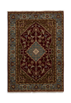 image Hand Knotted Serapi 5′0″ x 7′0″ Area Rug