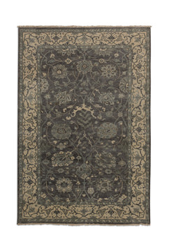 Hand Knotted 6′0″ x 8′10″ Area Rug