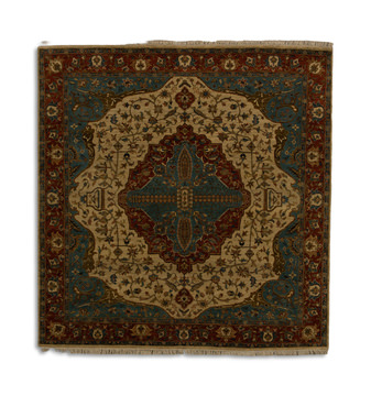 image Hand Knotted 6′2″ x 6′5″ Area Rug