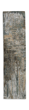 Hand Knotted 2′7″ x 9′7″ Area Rug