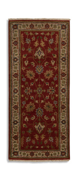 Hand Knotted 2′6″ x 5′10″ Area Rug