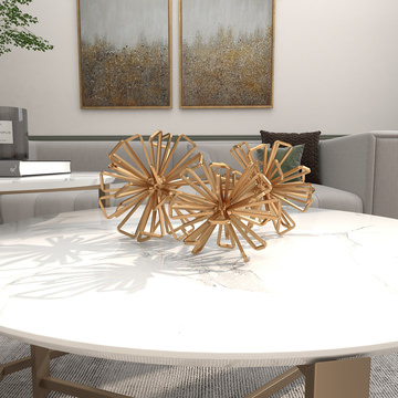 Set/3 Gold Sculptures