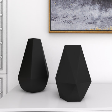 Metal Vases - Set of 2