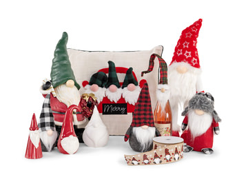 Gnomes In Truck Pillow