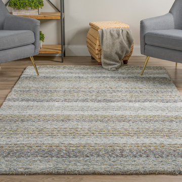 image Joplin Pewter Area Rug - 5′0″ x 7′6″  