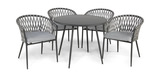 Palm Bliss 5 Piece Patio Dining Set thumbnail 1
